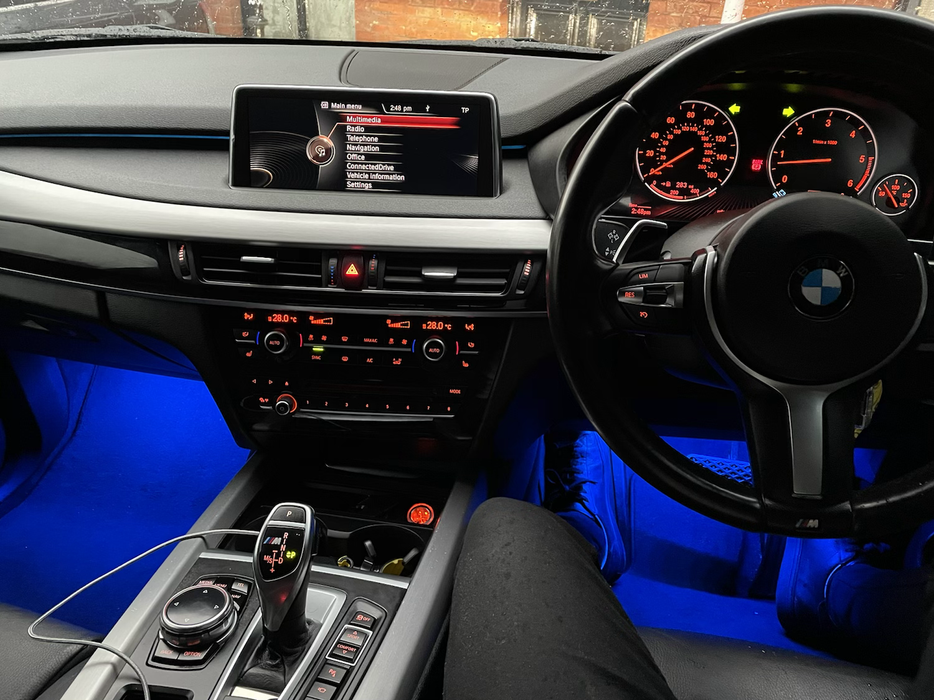 Footwell Lights RGB LED - Hardwired - BMW CUSTOMZ 